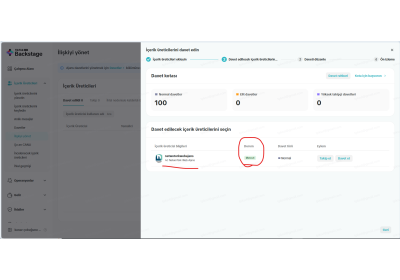Yayıncı Hesap Kontrolü