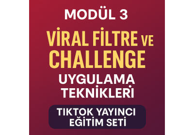 VİRAL FİLTRE & CHALLENGE UYGULAMA TEKNİKLERİ